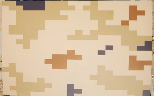 西宁荒漠迷彩漆喷涂